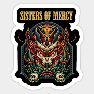 SISTERS OF MERCY VTG Sticker